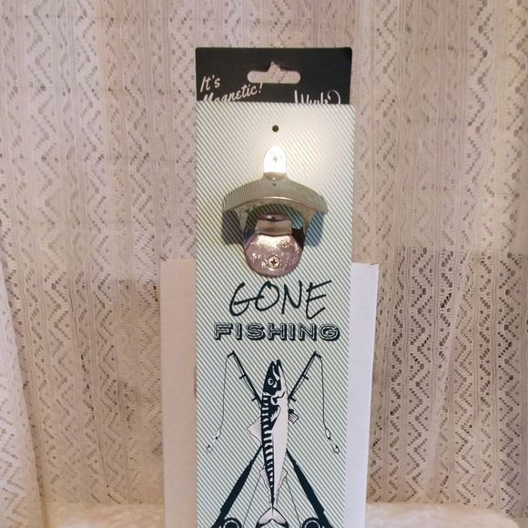 Bottle Opener Gone Fishing Bottle Opener - Picture 1 of 3